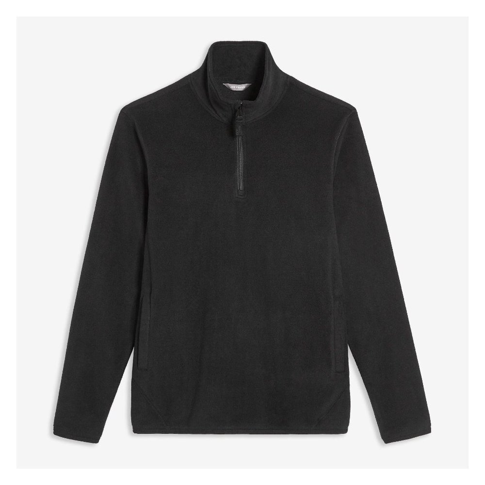 Joe Fresh Men's Quarter Zip Fleece Top